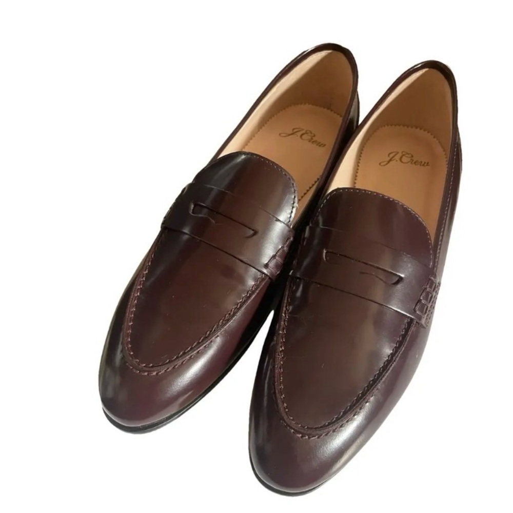 J. Crew Women's Brown Leather Loafers